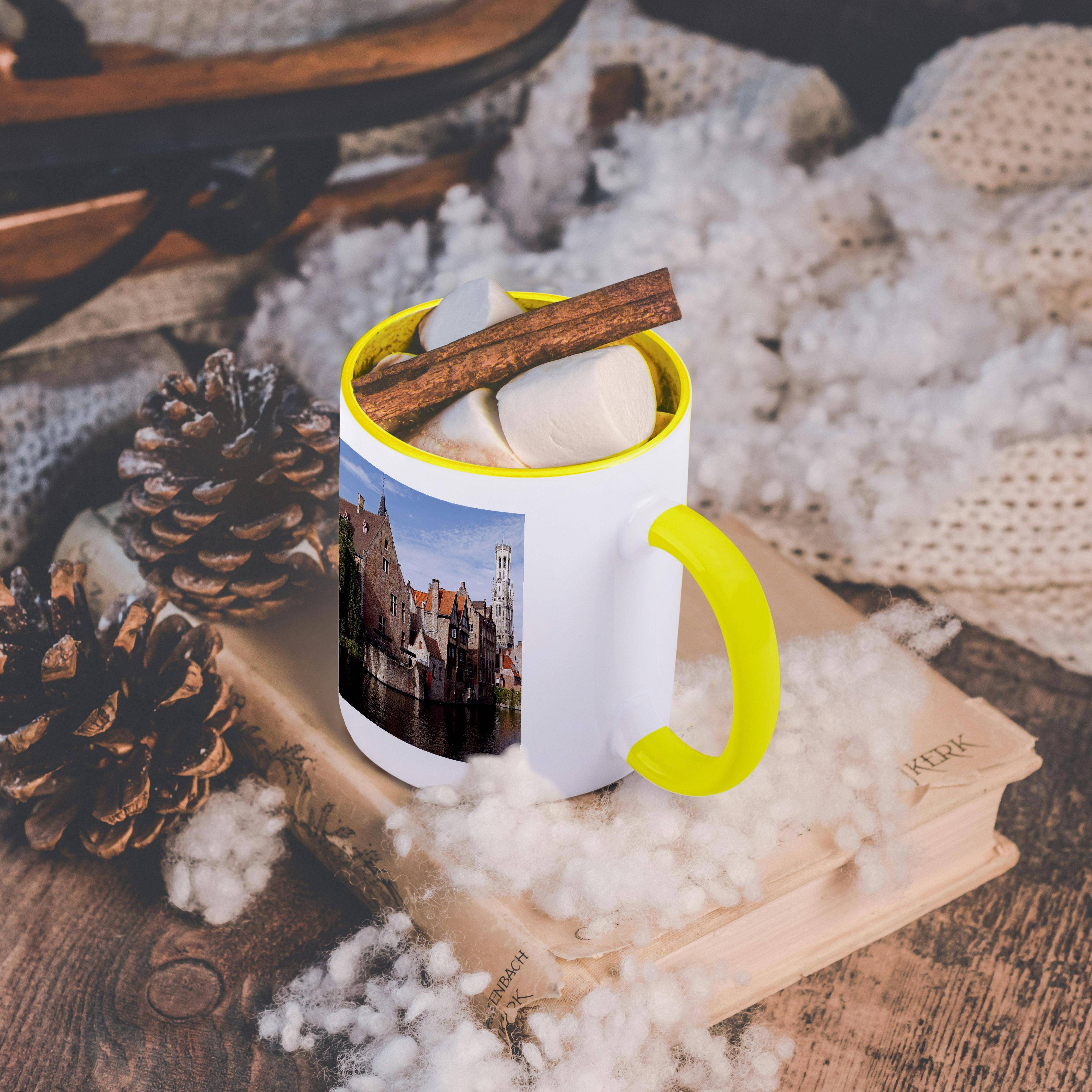 3dRose - Wholesale Coffee Mug - 3dRose, Belgium, Bruges, Rozenhoedkaai view of canals - EU04 KWI0011 - Kymri Wilt, Mug5