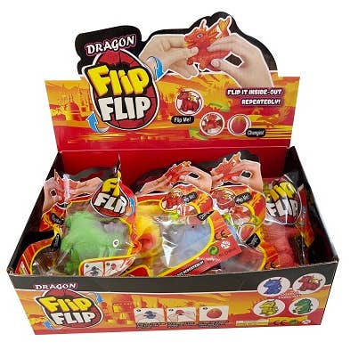 Handee Products - Wholesale Fidget Toy - Kids - Reversible Egg Flip Series - Dragon