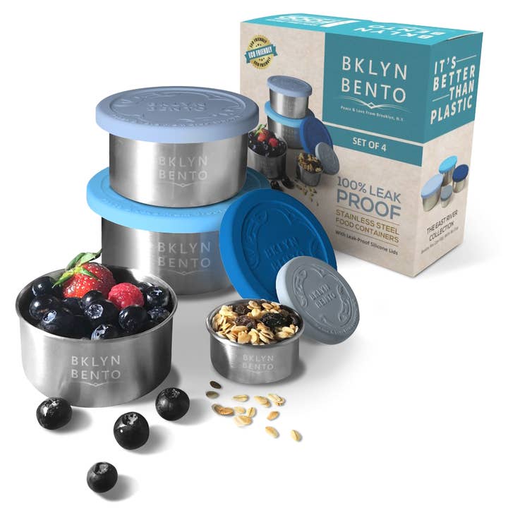 4 Piece Set (Leakproof) for wholesale by Bklyn Bento