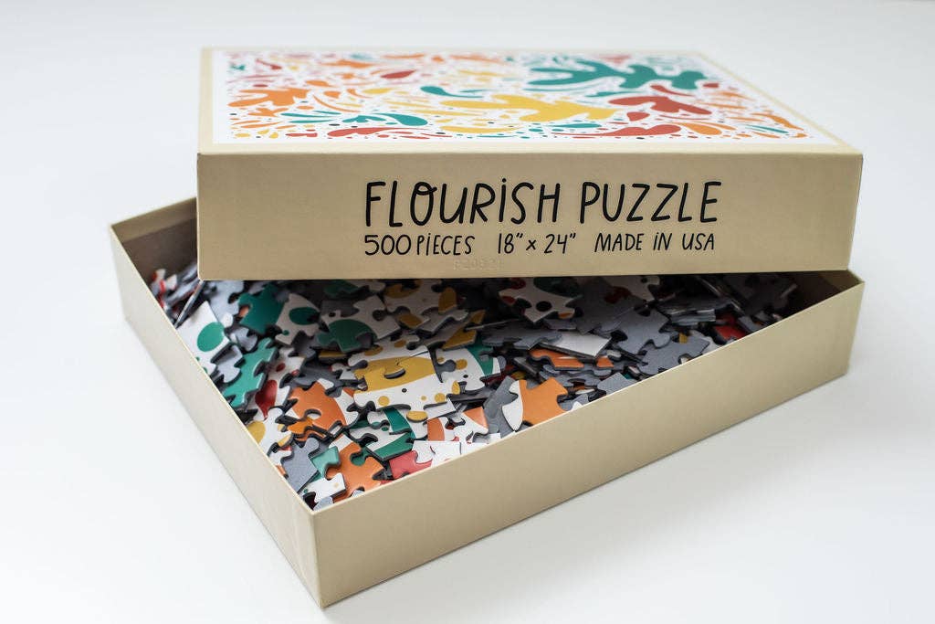Brainstorm - Vente Puzzle – adulte - Puzzle Flourish3