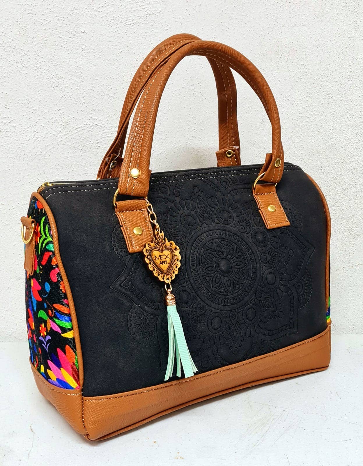 GMCE Global Trading, LLC - Wholesale Satchel - Women's - Artisan Handcrafted Satchel Embroidered Jute Bag2