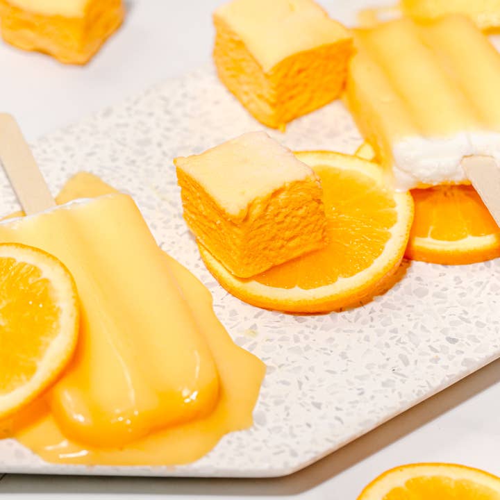 XO Marshmallow - Wholesale Marshmallow - Creamsicle Marshmallows / Gluten Free / Nut Free / Candies1