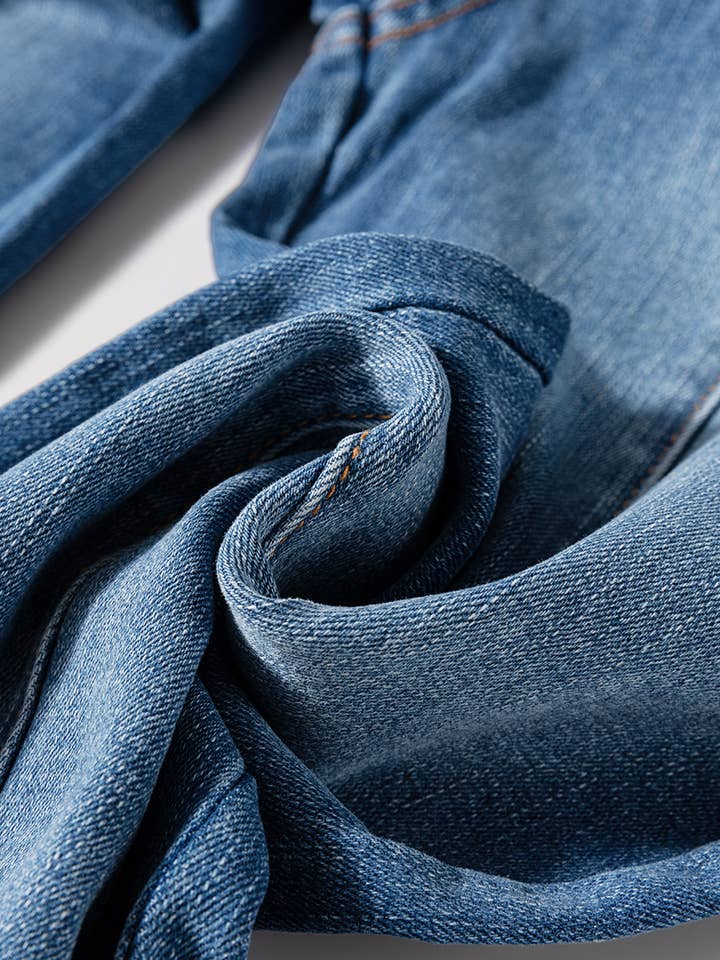 FULL TIME PURCHASE - Wholesale Jeans - Women's - High Waist Button Fly Seamed Raw Hem Flare Jeans10