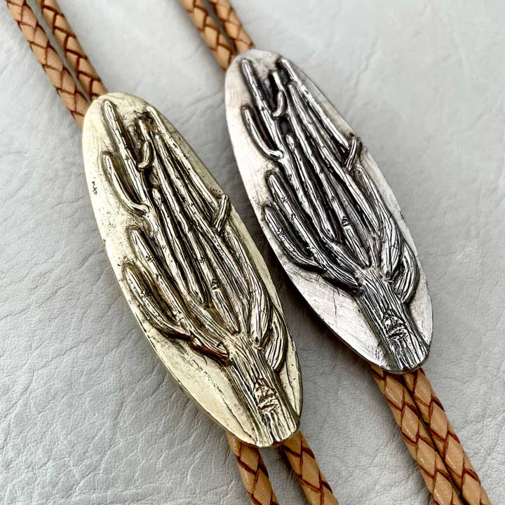 Saguaro Pantera Bolo Tie for wholesale by HELIOTROPE