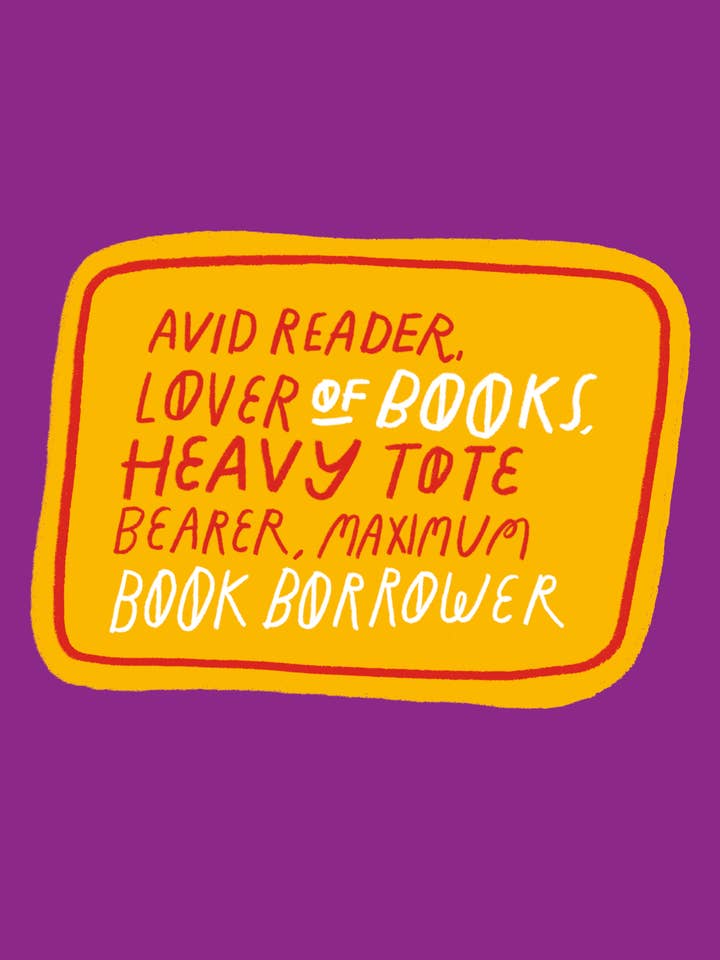 Lover of Books Sticker for wholesale by Pretty In Ink Press