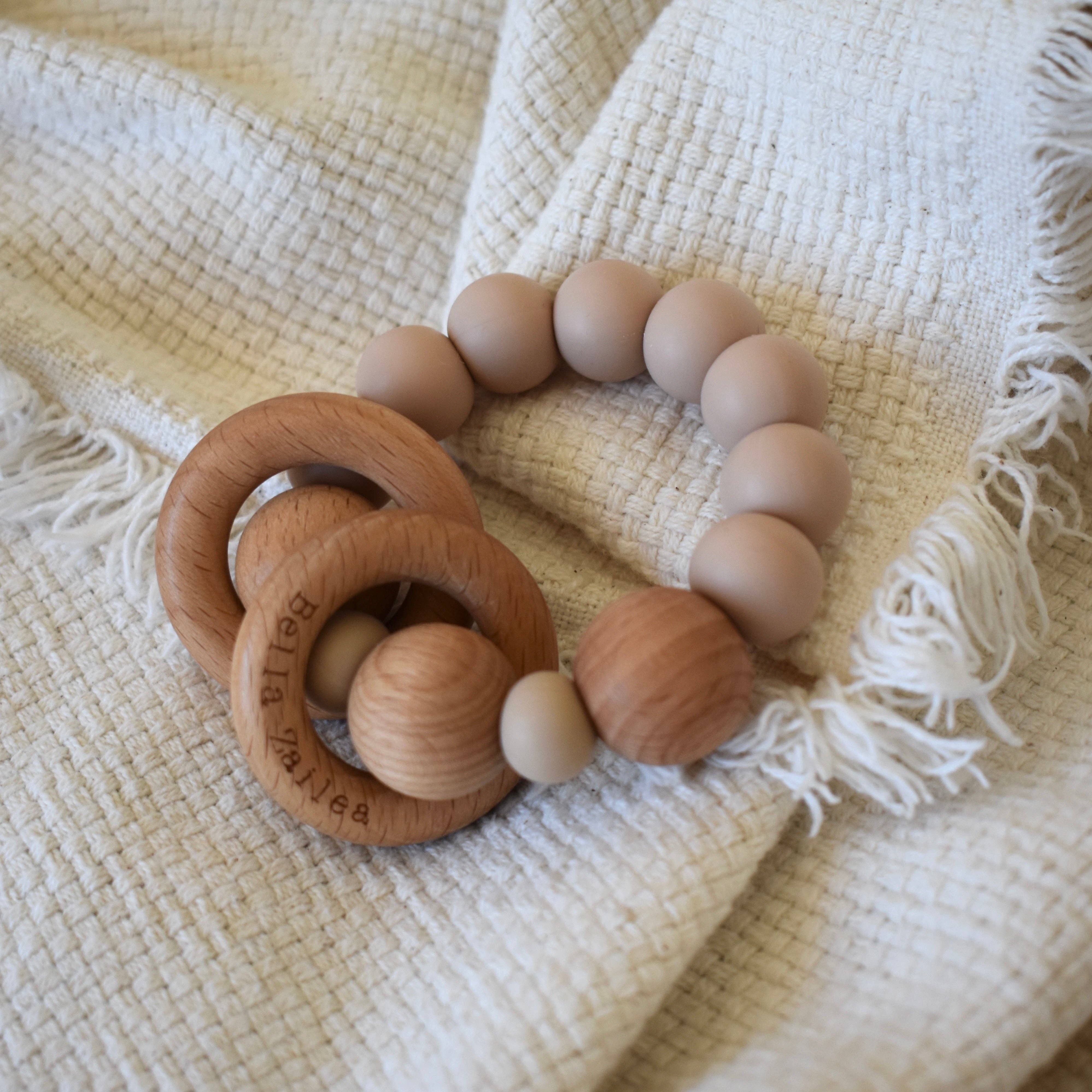 Bella Zailea - Vente Anneau de dentition sans clip – bébé - Anneau de dentition Hochet18