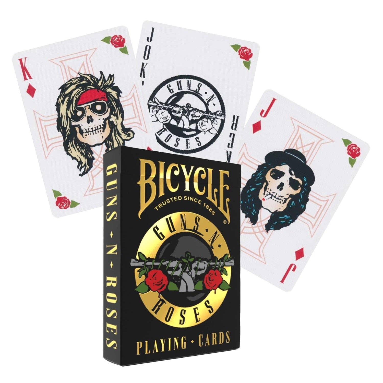 Cardshouse - Wholesale Playing Cards - Guns N' Roses Playing Cards Bicycle0