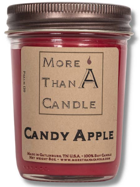 Candy Apple - 8 oz Jelly Jar for wholesale by More Than Candle