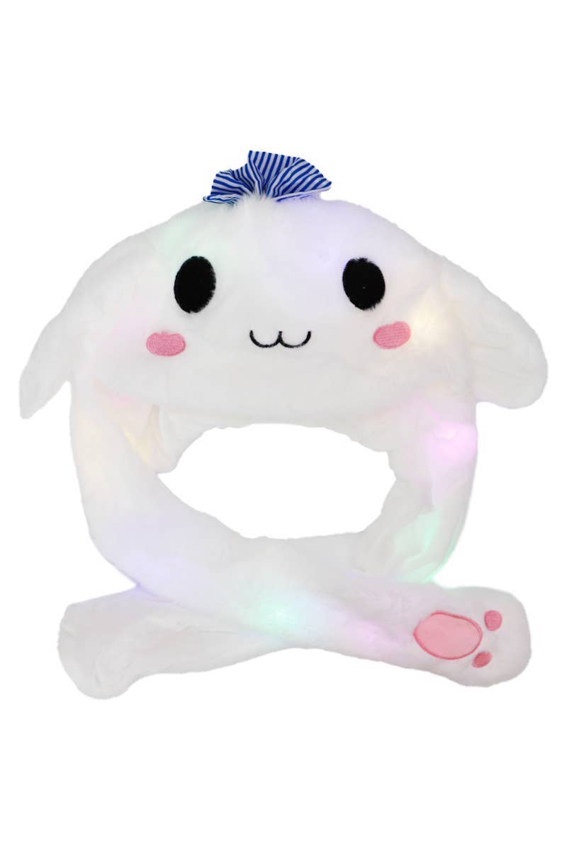 ASSORTED Animal Pals Led Light-up Ear Moving Fluffy Fur Hat for wholesale on Faire3