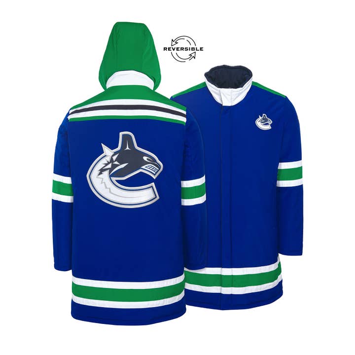 Vancouver Canucks Reversible Parka Jacket for wholesale by FE