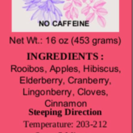 FlowerTeas - Wholesale Loose tea - Bulk Loose Leaf Tea 1 lbs Commercial Brewing Food Service46