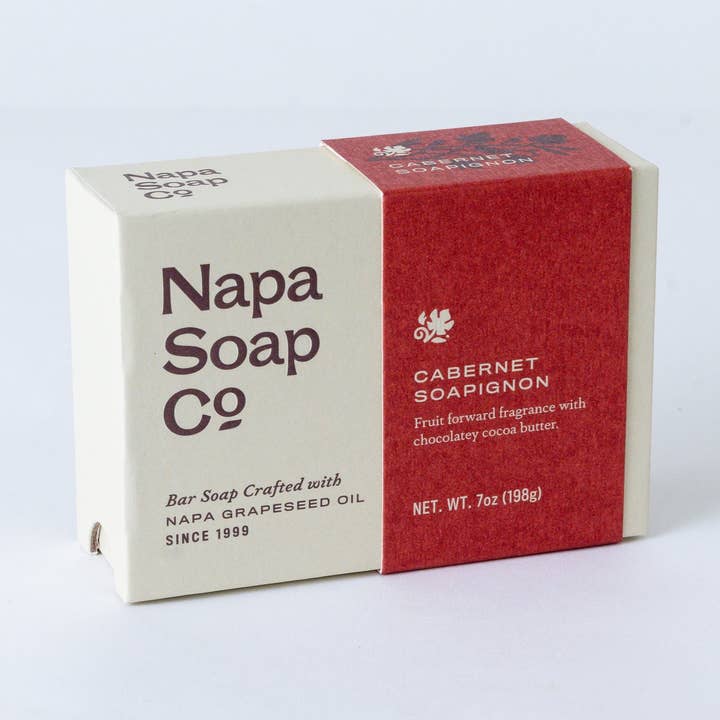 Bar Soap - Cabernet Soapignon for wholesale by Napa Soap Company