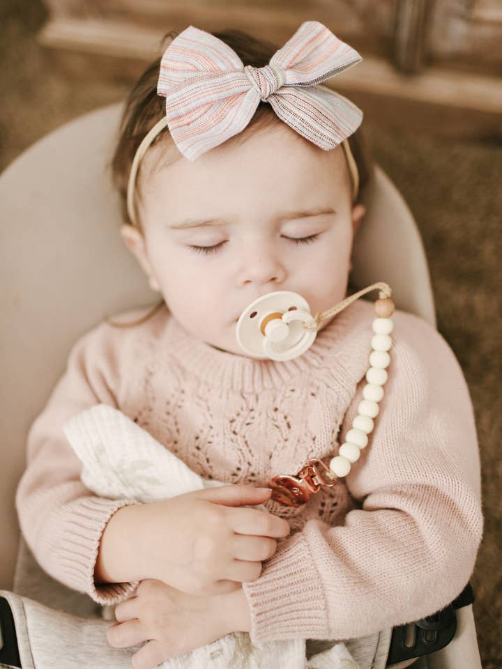 Sienna Ivory Dummy Clip in Rose Gold for wholesale by Sienna Designs Co