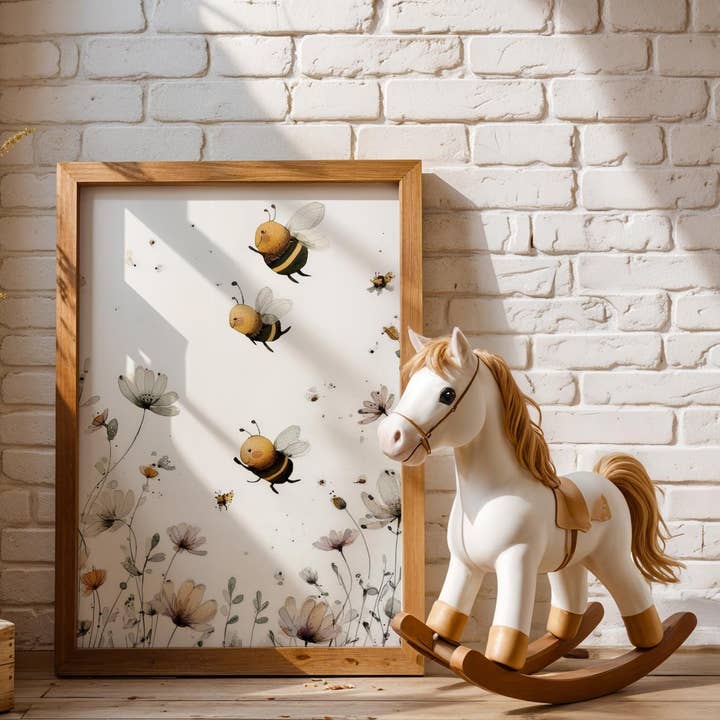 Impressão de Margaridas Cottagecore - Papel de Belas Artes por atacado de Artsriver