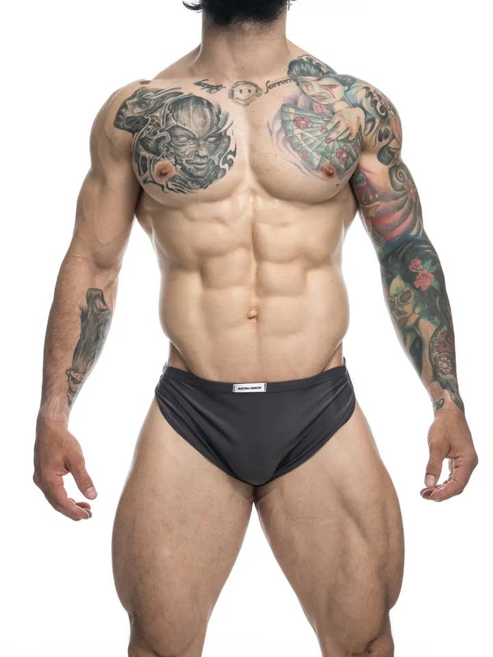 Malebasics Underwear - Wholesale Swim Shorts - Men's - Justin + Simon Running Short (outlet)7