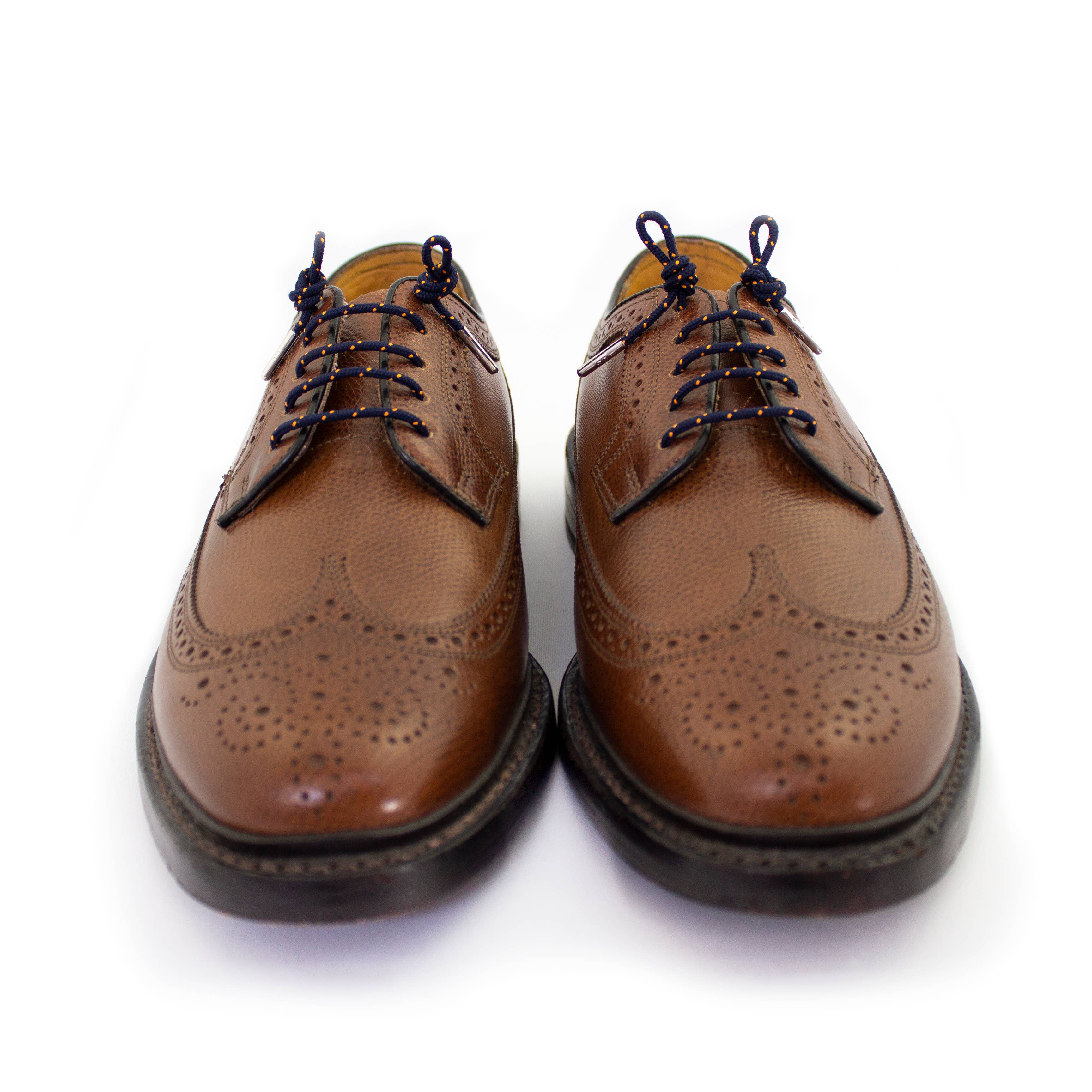 Stolen Riches - Wholesale Shoelaces - Men's - Chicago Blue - Dress Shoelace1