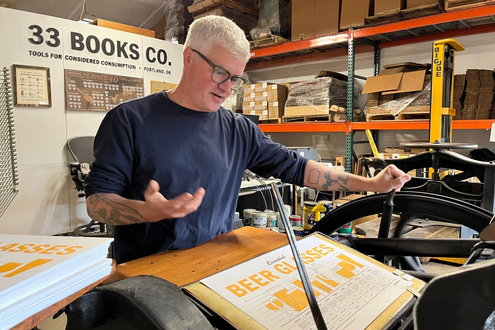 33 Books Co. – wholesale Art print – Whiskey Barrel Print | Home Decor | Mens Gifts2