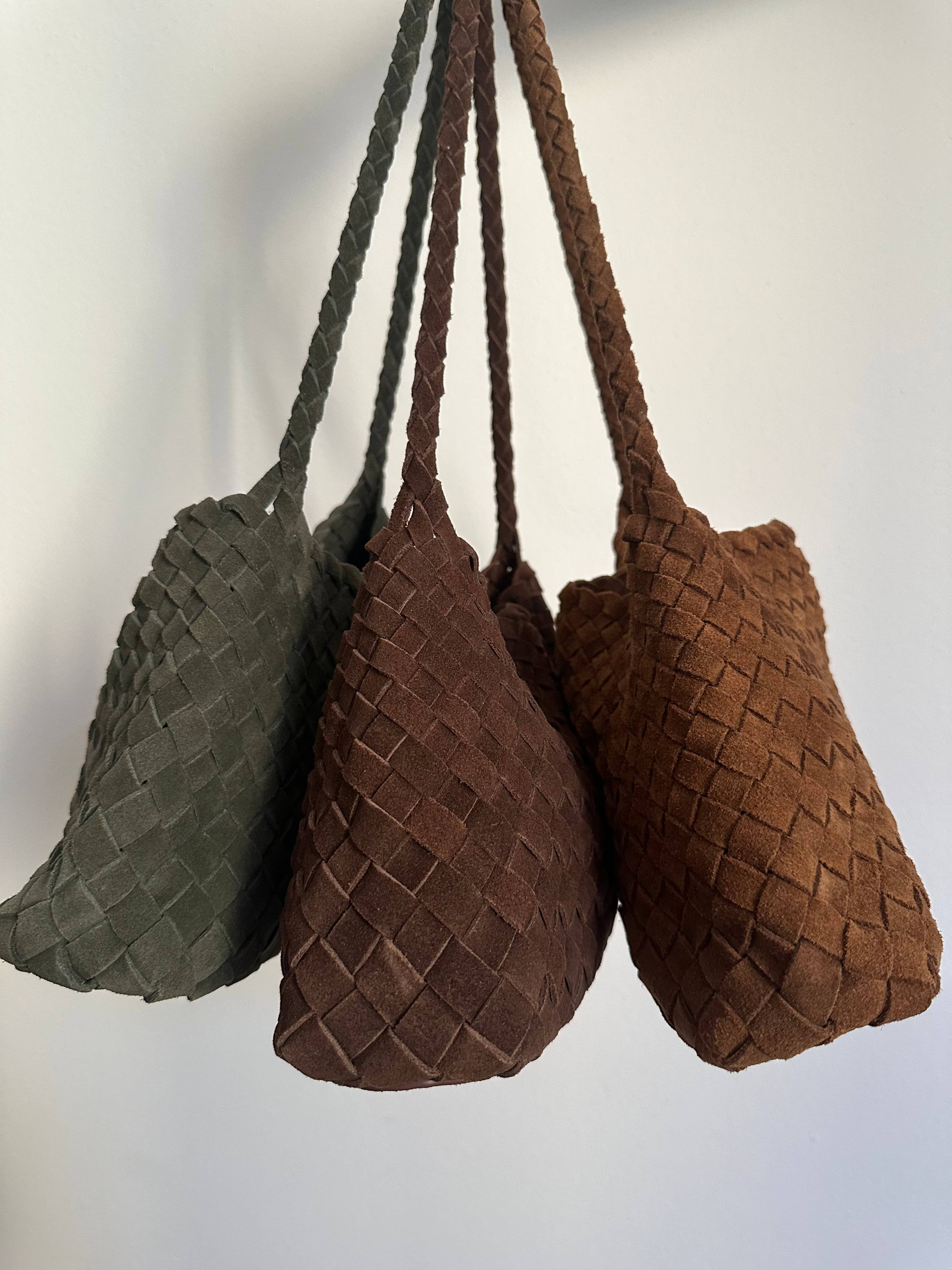 Zhade – Großhandel Schultertasche – Damen – ROSY SMALL Schultertasche aus Wildleder10