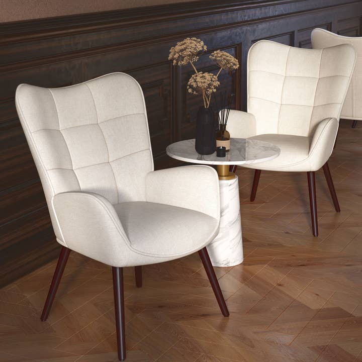 HOMYCASA DESIGN INC - Wholesale Chair - Elegant Upholstered Accent Chair
