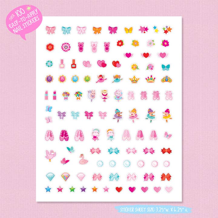 The Piggy Story - Wholesale Sticker – Child & baby - Cutie Chic Nail Stickers Value Pack8