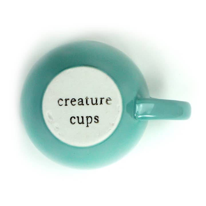 Aqua Grøn Hund | Keramisk Overraskelseskrus Gave (11 oz. Aqua Grøn) for engroshandel på Faire3