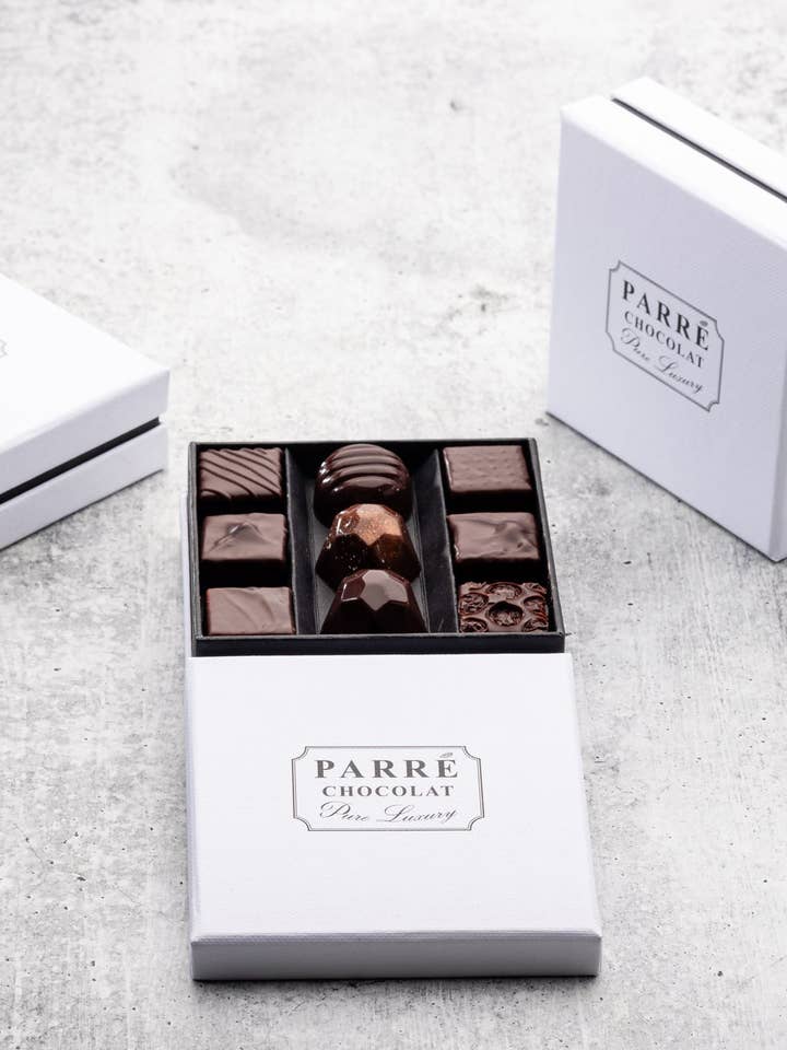 Bon Bon Boxes Set for wholesale by Parré Chocolat