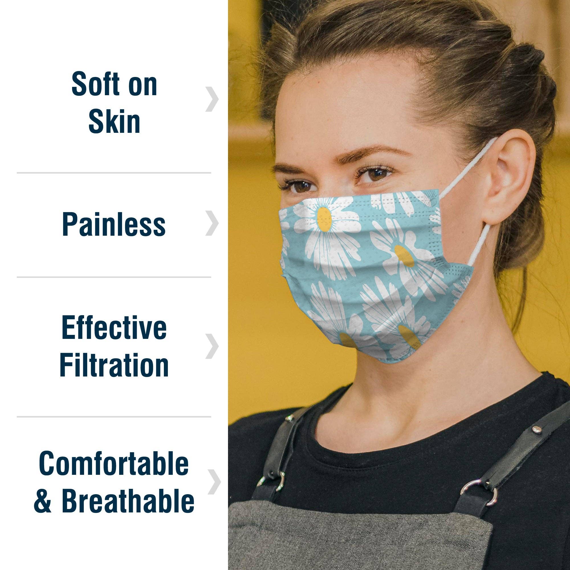 ShopHomeMed - Wholesale Protective Face Mask/Shield - WeCare Spring Print Collection Masks3