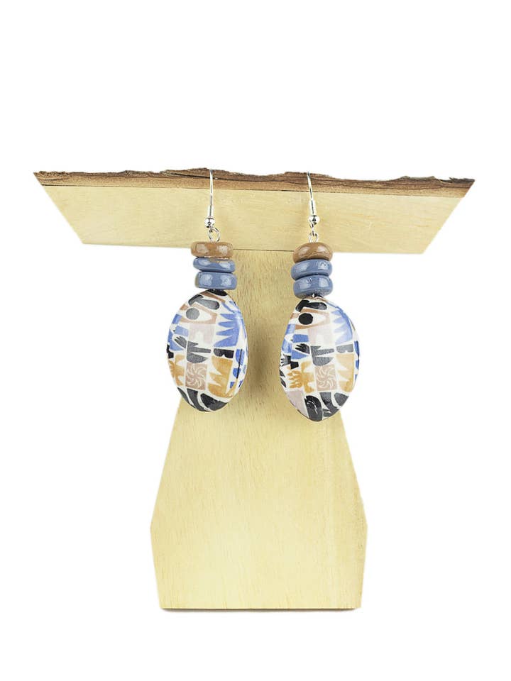 Ovale øreringe for engroshandel hos NOA ECCO