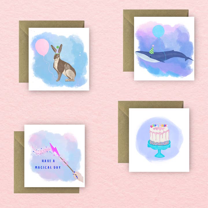 Sayers Studio – wholesale Everyday greeting card – Have A Magical Day Greetings Card2