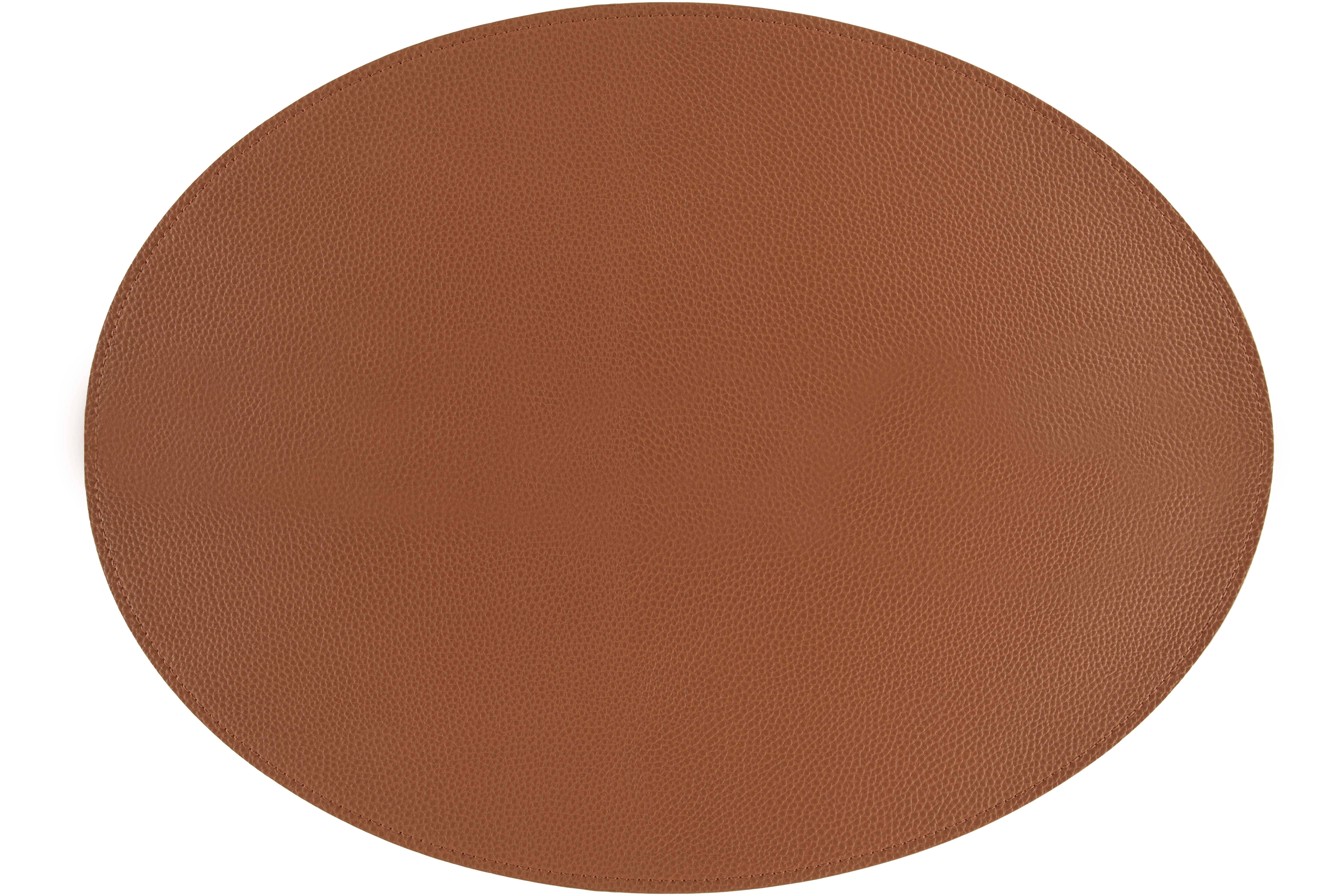 Tiseco - Vendita all'ingrosso Tovagliette - Tovaglietta ovale TRUDO in pelle vegana – 33x45 cm7