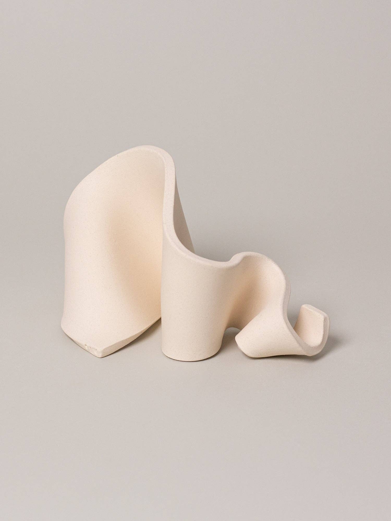 Virginia Sin - Wholesale Decorative Tabletop Object - Furl Art Object, Bone1