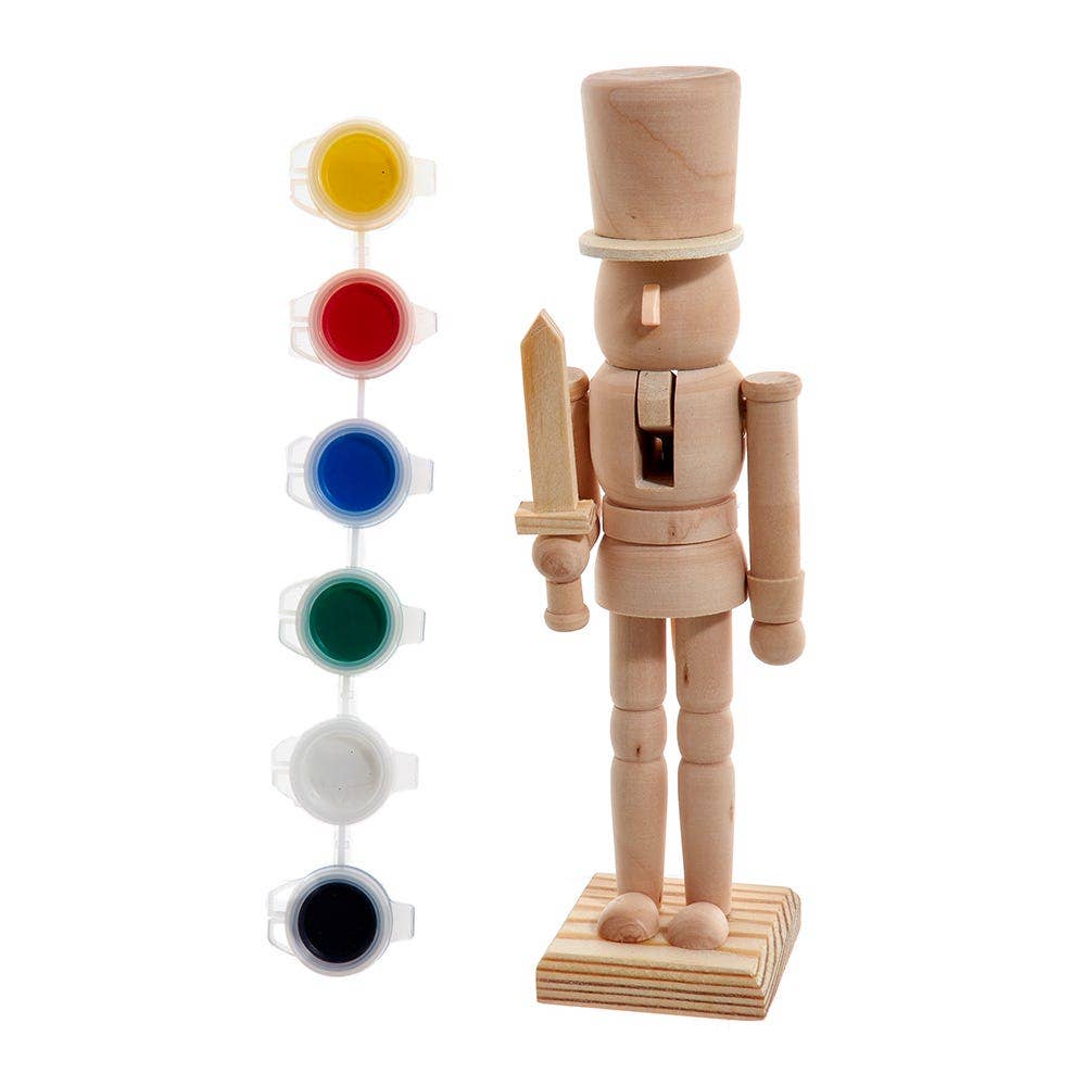 Kurt S. Adler, Inc. - Wholesale Holiday Nutcracker - 7"WDN PLAIN NUTCRACKER W/PAINT0