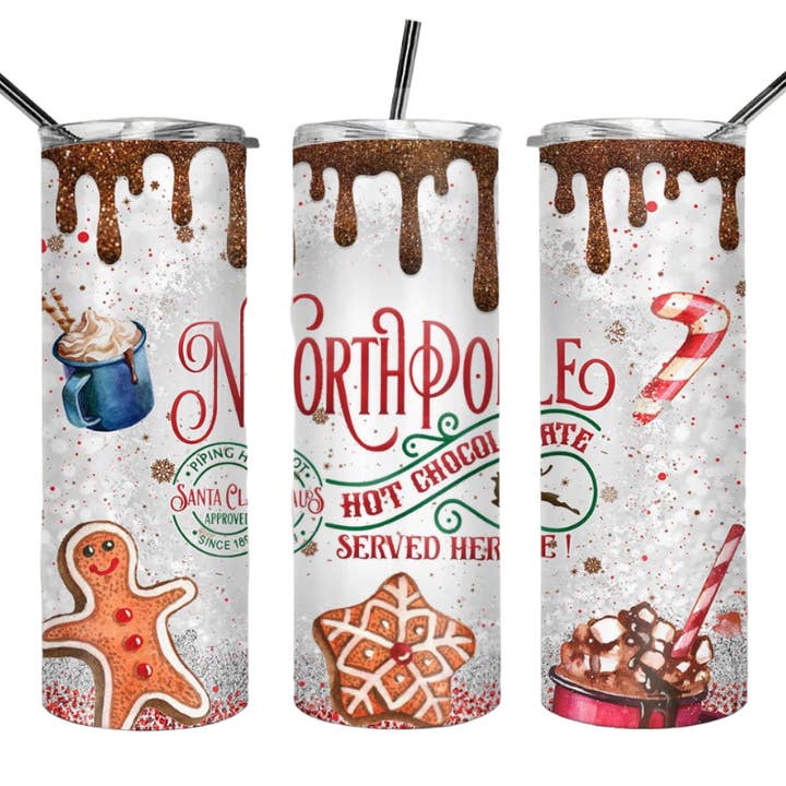 Hot Cocoa 20 oz Becher für den Großhandel von Perfectly Diverse Trendz, LLC