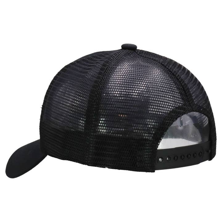 Cap Zone - Wholesale Trucker Hat - Unisex - American Flag Patch Cotton Trucker Hat10