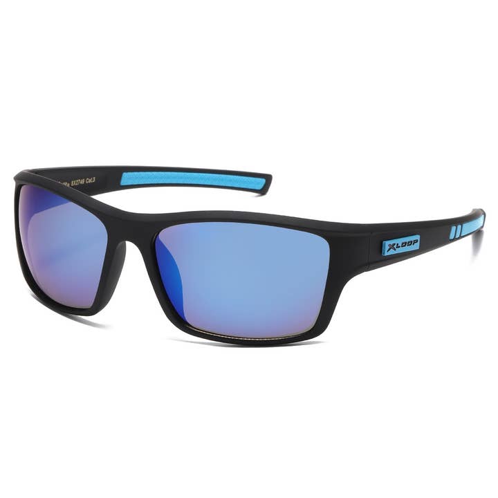 Sunrayzz Imports - Wholesale Sunglasses - Men's - Xloop Sports Wrap Sunglasses x2749