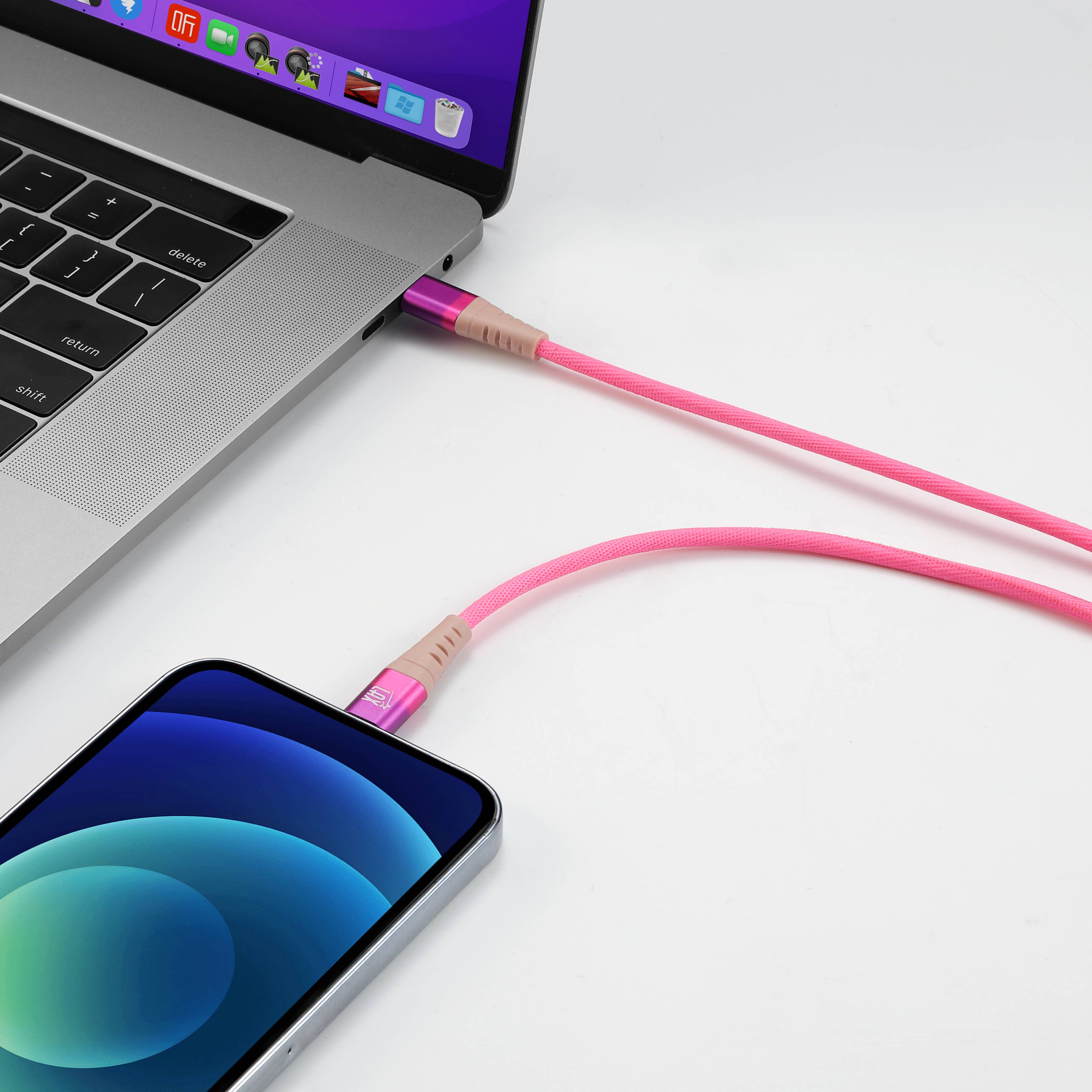 LAX Gadgets - Vendita all'ingrosso Cavo di ricarica - Cavo iPhone a USB Tipo C ad Alta Velocità - Confezione al Dettaglio21