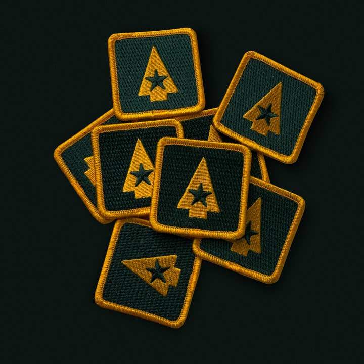 Forest Crossing Friends - Wholesale Patch - Pine Tree Embroidered Patch2