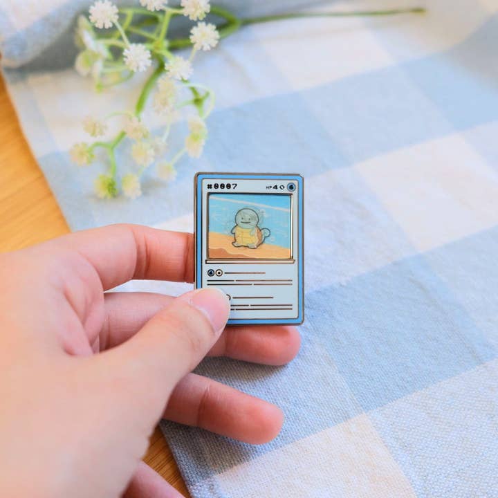 byUme Co. - Wholesale Lapel Pin/Button - Ditto Poke Card Lenticular Pin8