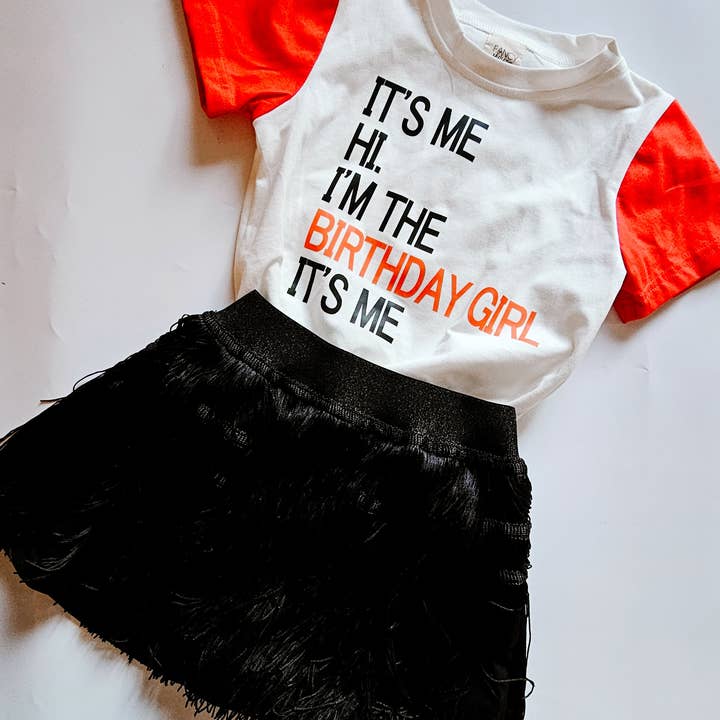 Fancy Shmancy Baby - Wholesale Skirt - Kids - Black fringe skirt1