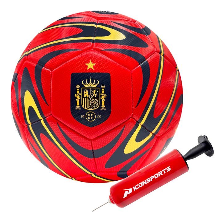 Spain Soccer Ball - RFEF188BL for wholesale by Icon Sports