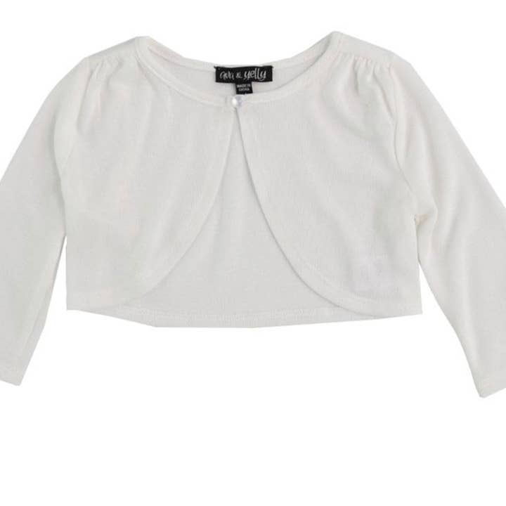 Cardigan con tracolla trasparente (Lil Girl) per la vendita all'ingrosso da parte di Ava & Yelly