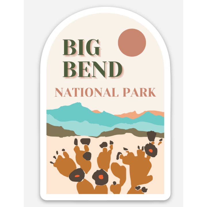 inviting affairs paperie - Wholesale Sticker - Big Bend Texas Sticker – National Park-Inspired