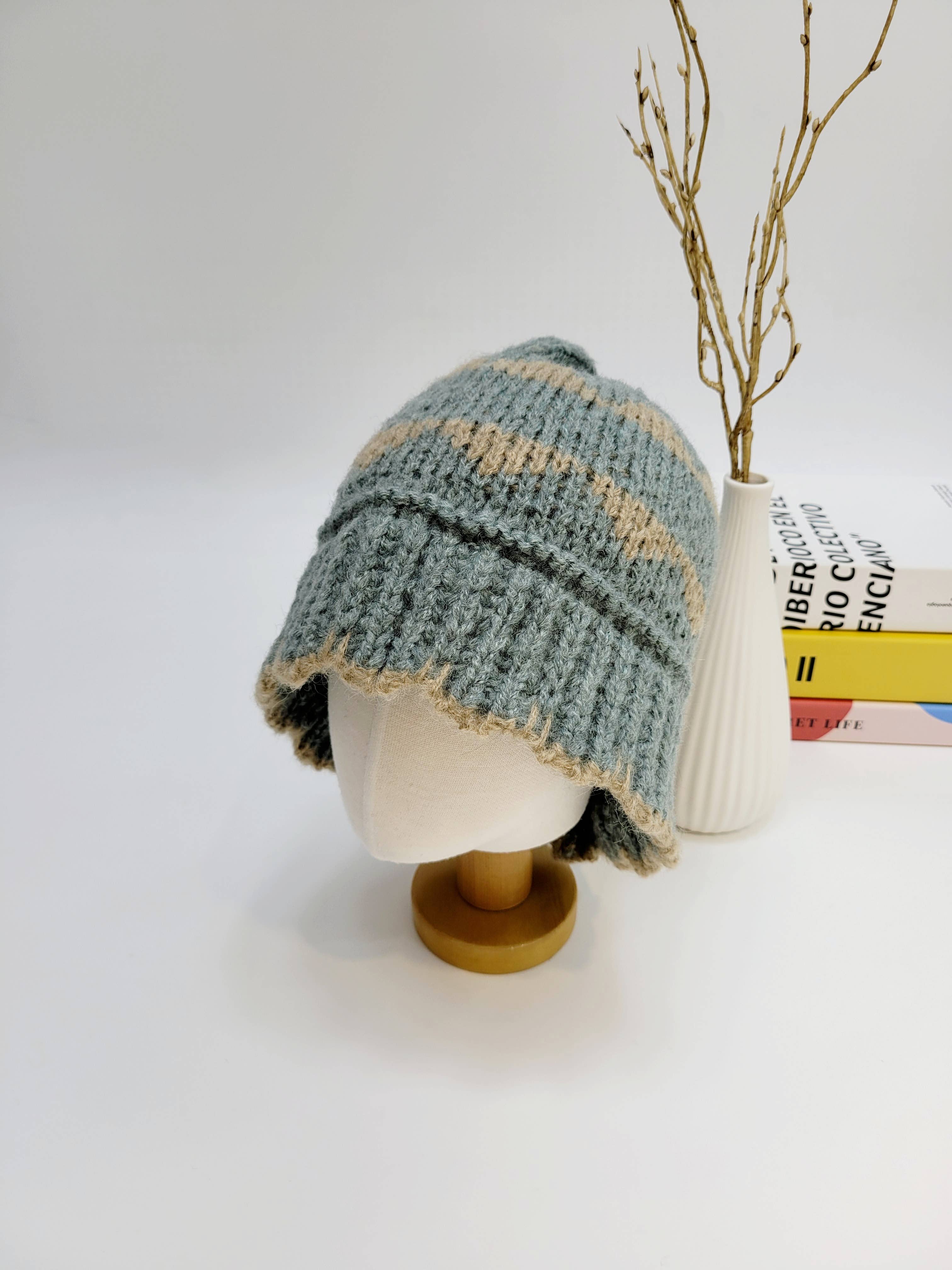 Comfortarians – Engroshandel Bucket hat - Dame – Alpaca strikket spandhue, Premium blød og varm vinterhue3