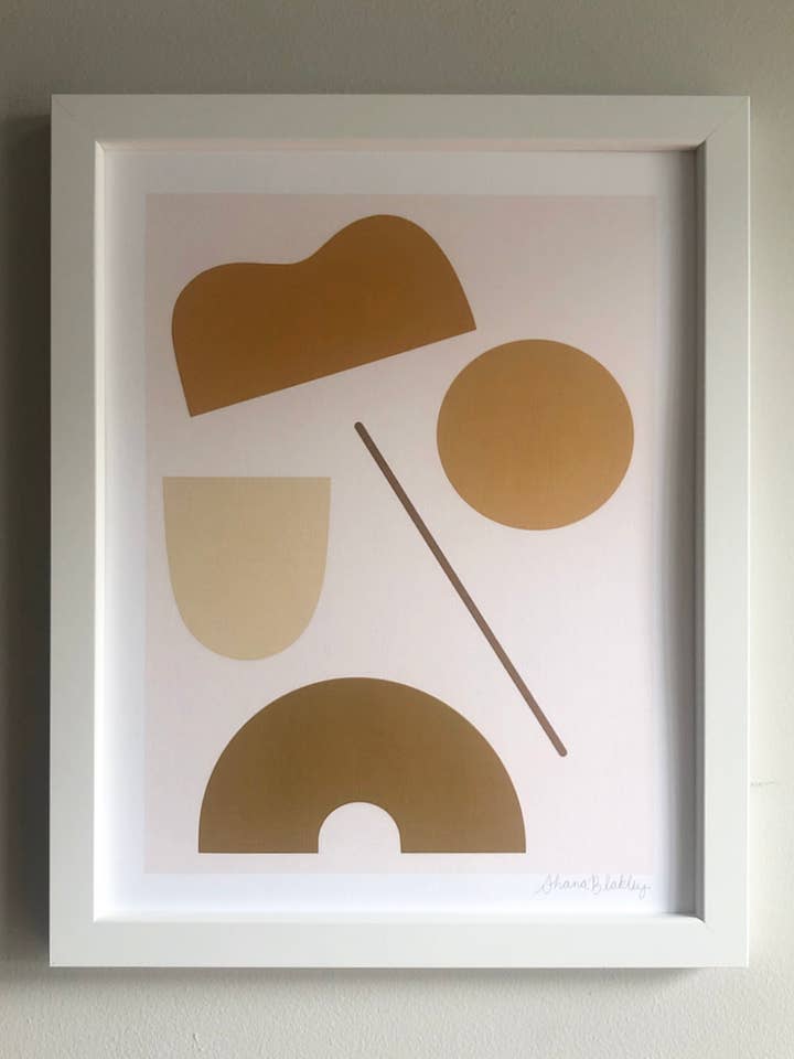 October Month Print for wholesale by Figure Form