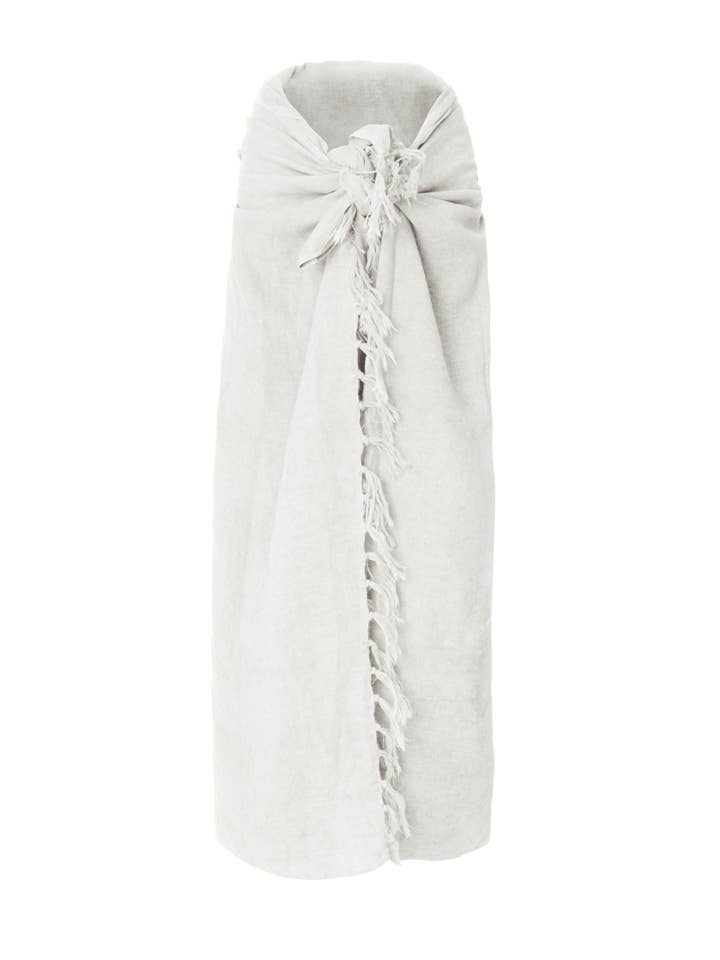 Envoltura de lino blanca para venta al por mayor de A Perfect Nomad