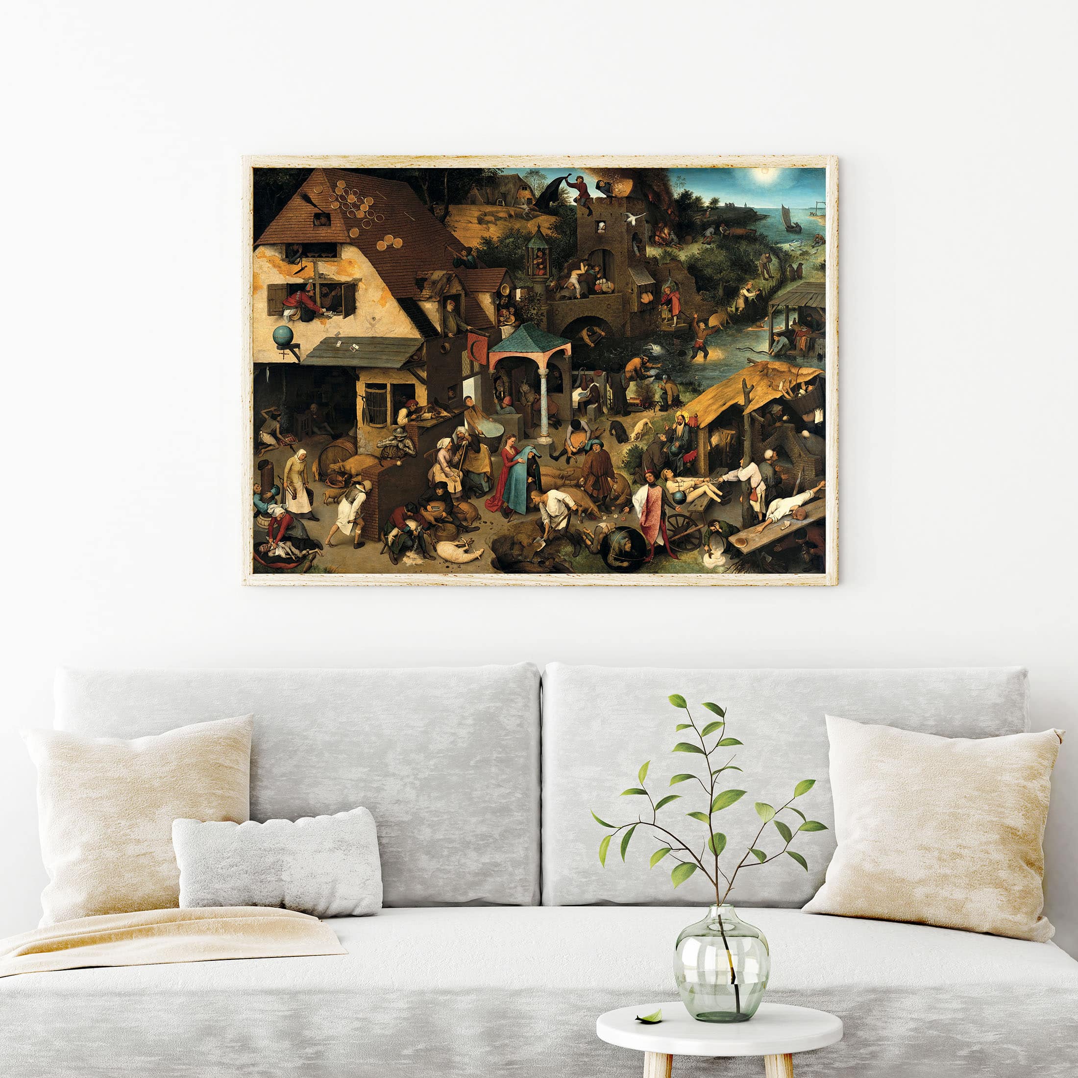 Esque - Wholesale Poster - Poster Pieter Brueghel - Nederlandse Spreekwoorden1
