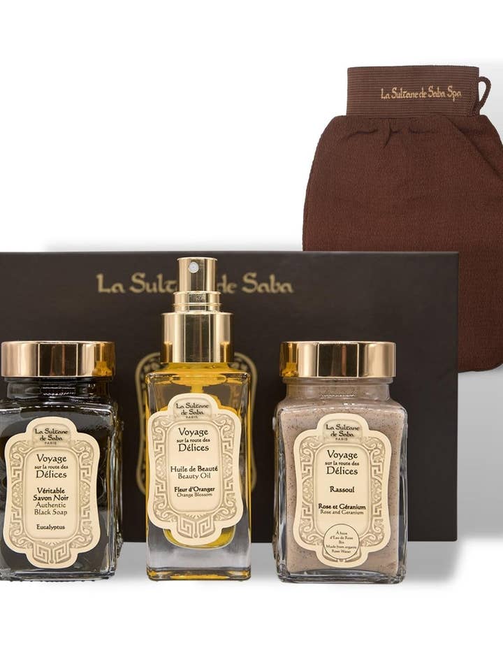 Boîte de voyage - Road of Delights/Hammam pour la vente par La sultane de Saba