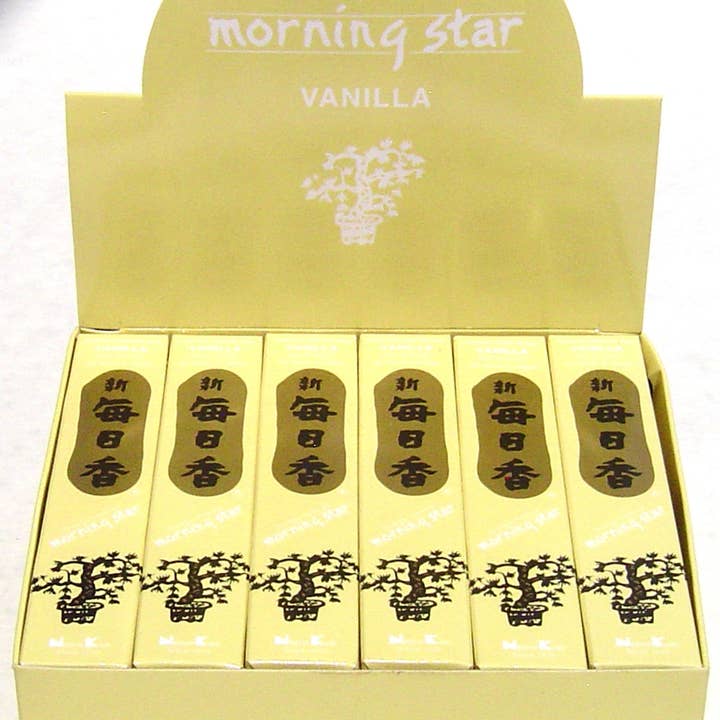 Morning Star Small - Vanilla for wholesale by The Incense Sampler Works