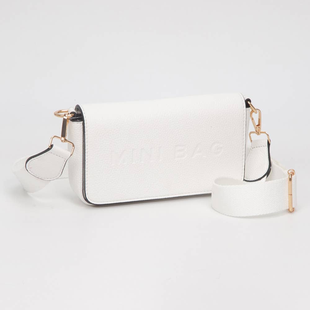 Sensibling Corp. - Wholesale Crossbody Bag - Women's - Faux Leather MINI BAG Message Structured Crossbody Bag14