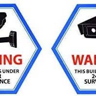 Mandala Crafts - Wholesale Sign - Aluminum Video Surveillance Sign, Security Camera Warning